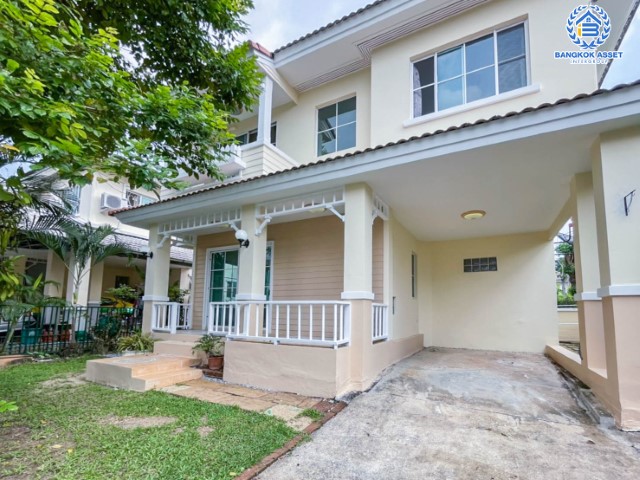 *****บ้านเดี่ยวมือสองย่านปทุมธานี ม.ชัยพฤกษ์1 ติวานนท์-ราชพฤกษ์ คุณภาพระดับแบรนด์ L&H บนเนื้อที่ 50.6 ตร.ว. ฟังก์ชัน 3 ห้องนอน 2 ห้องน้ำ 1 ที่จอดรถ บ้านสวย สภาพดี ราคาถูก บนทำเลติดถ. 345 เชื่อมต่อหลายเส้นทาง ใกล้โรบินสันศรีสมาน จองด่วน!